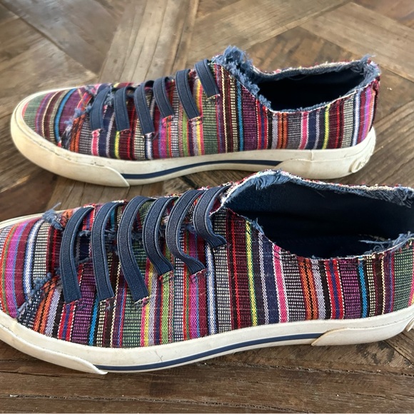 Rocketdog Striped Sneakers 8.5 - Picture 2 of 8